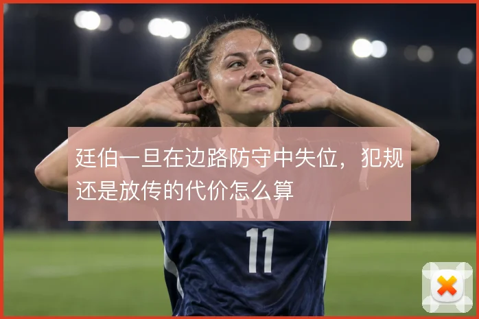 廷伯一旦在边路防守中失位，犯规还是放传的代价怎么算